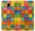 S4077 Aquarelle motif à carreaux colorés Etui Coque Housse pour Samsung Galaxy J3 (2018), J3 Star, J3 V 3rd Gen, J3 Orbit, J3 Achieve, Express Prime 3, Amp Prime 3