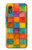 S4077 Aquarelle motif à carreaux colorés Etui Coque Housse pour Samsung Galaxy XCover7
