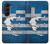 S4074 Le drapeau de la Grèce Etui Coque Housse pour Samsung Galaxy Z Fold 5