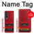 S4073 Cassette rouge vintage Graphique du joueur Etui Coque Housse pour Samsung Galaxy Z Fold 4