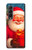 S4046 Joyeux Père Noël Etui Coque Housse pour Samsung Galaxy Z Fold 3 5G