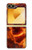 S4062 Crâne de feu Etui Coque Housse pour Samsung Galaxy Z Flip 6, Flip 7 FE