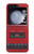 S4073 Cassette rouge vintage Graphique du joueur Etui Coque Housse pour Samsung Galaxy Z Flip 5