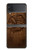 S4035 Sculpture sur bois amérindienne Etui Coque Housse pour Samsung Galaxy Z Flip 4