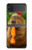 S4068 Papillon capybara Etui Coque Housse pour Samsung Galaxy Z Flip 4