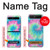 S4033 Typage tie-dye pastel Etui Coque Housse pour Samsung Galaxy Z Flip 5G