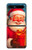 S4046 Joyeux Père Noël Etui Coque Housse pour Samsung Galaxy Z Flip 5G