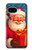 S4046 Joyeux Père Noël Etui Coque Housse pour Google Pixel 9a