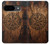 S4036 Boussole en bois viking Vegvisir Etui Coque Housse pour Google Pixel 9