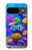 S4058 Aquarium coloré Etui Coque Housse pour Google Pixel 9