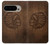 S4035 Sculpture sur bois amérindienne Etui Coque Housse pour Google Pixel 9 Pro