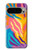 S4037 Motif zèbre coloré Etui Coque Housse pour Google Pixel 9 Pro
