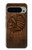 S4035 Sculpture sur bois amérindienne Etui Coque Housse pour Google Pixel 9 Pro XL
