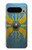 S4052 Bouclier romain bleu Etui Coque Housse pour Google Pixel 9 Pro XL