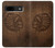 S4035 Sculpture sur bois amérindienne Etui Coque Housse pour Google Pixel 8a