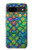 S4071 Écailles de sirène colorées Etui Coque Housse pour Google Pixel 8a