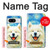 S4064 Chien souriant La Nuit étoilée de Van Gogh Etui Coque Housse pour Google Pixel 8