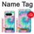 S4033 Typage tie-dye pastel Etui Coque Housse pour Google Pixel 8 pro