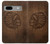 S4035 Sculpture sur bois amérindienne Etui Coque Housse pour Google Pixel 7a