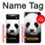 S4049 Panda mignon tirant la langue Etui Coque Housse pour Google Pixel 6a