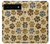 S4032 Empreinte de patte d'animal sauvage Etui Coque Housse pour Google Pixel 6