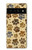 S4032 Empreinte de patte d'animal sauvage Etui Coque Housse pour Google Pixel 6 Pro