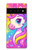 S4057 Licorne mignonne dessin animé Etui Coque Housse pour Google Pixel 6 Pro