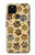 S4032 Empreinte de patte d'animal sauvage Etui Coque Housse pour Google Pixel 4a 5G