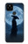 S4034 Nuit de lune de samouraï Etui Coque Housse pour Google Pixel 4a 5G