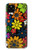 S4043 Fleurs colorées dessin animé Etui Coque Housse pour Google Pixel 4a 5G
