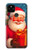 S4046 Joyeux Père Noël Etui Coque Housse pour Google Pixel 4a 5G