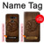 S4035 Sculpture sur bois amérindienne Etui Coque Housse pour LG G8 ThinQ