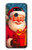 S4046 Joyeux Père Noël Etui Coque Housse pour LG G8 ThinQ