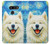 S4064 Chien souriant La Nuit étoilée de Van Gogh Etui Coque Housse pour LG G8 ThinQ