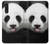 S4049 Panda mignon tirant la langue Etui Coque Housse pour LG Velvet