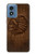 S4035 Sculpture sur bois amérindienne Etui Coque Housse pour Motorola Moto G Play 4G (2024)