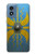 S4052 Bouclier romain bleu Etui Coque Housse pour Motorola Moto G Play 4G (2024)