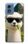 S4069 Lunettes de soleil alpaga Etui Coque Housse pour Motorola Moto G Play 4G (2024)
