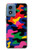 S4072 Camouflage coloré Etui Coque Housse pour Motorola Moto G Play 4G (2024)