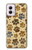 S4032 Empreinte de patte d'animal sauvage Etui Coque Housse pour Motorola Moto G Power 5G (2024)