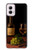 S4041 Vin de vieilles vignes Etui Coque Housse pour Motorola Moto G Power 5G (2024)