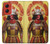 S4063 Armure de samouraï guerrier japonais Etui Coque Housse pour Motorola Moto G Stylus 5G (2024)