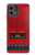 S4073 Cassette rouge vintage Graphique du joueur Etui Coque Housse pour Motorola Moto G Stylus 5G (2023)