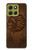S4035 Sculpture sur bois amérindienne Etui Coque Housse pour Motorola Moto G86