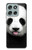 S4049 Panda mignon tirant la langue Etui Coque Housse pour Motorola Moto G56