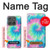 S4033 Typage tie-dye pastel Etui Coque Housse pour Motorola Edge (2025)
