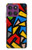 S4044 Art urbain abstrait Etui Coque Housse pour Motorola Edge 60 Pro