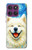 S4064 Chien souriant La Nuit étoilée de Van Gogh Etui Coque Housse pour Motorola Edge 60 Pro
