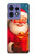 S4046 Joyeux Père Noël Etui Coque Housse pour Motorola Edge 50 Pro