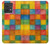 S4077 Aquarelle motif à carreaux colorés Etui Coque Housse pour Motorola Edge 40 Neo